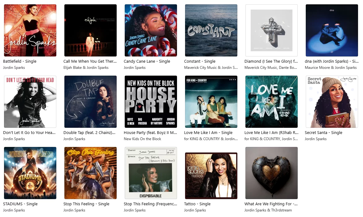 Jordin Sparks - Right Here Right Now - 音乐合集 Discography [iTunes Plus AAC M4A]