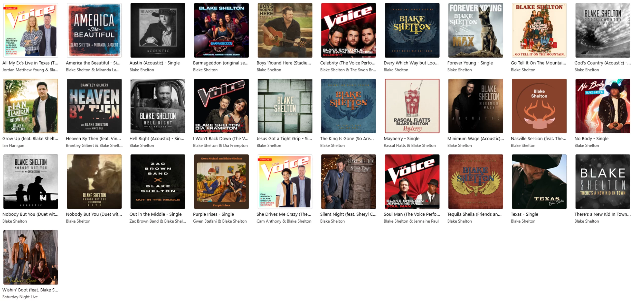 Blake Shelton - Blake Shelton (2001) + 单曲汇总 [iTunes Plus AAC M4A]